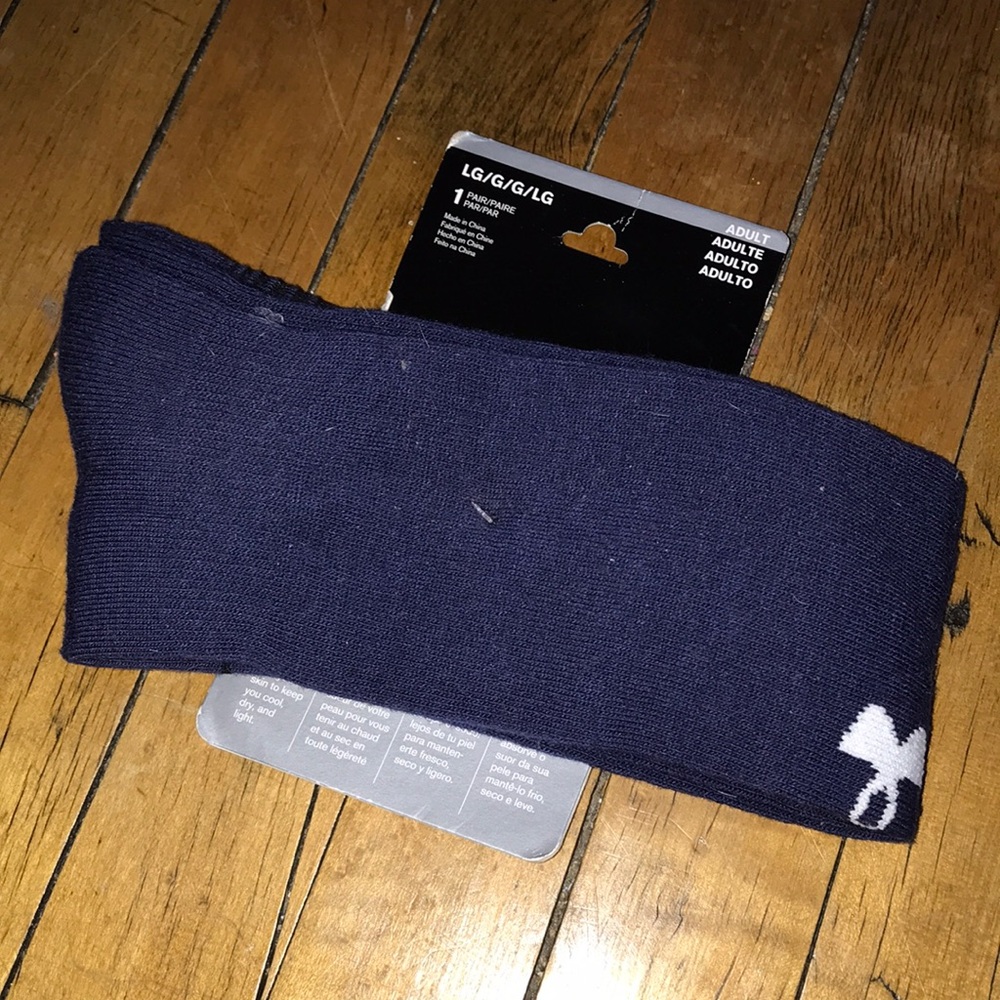 Under‎ Armour Navy Athletic Socks